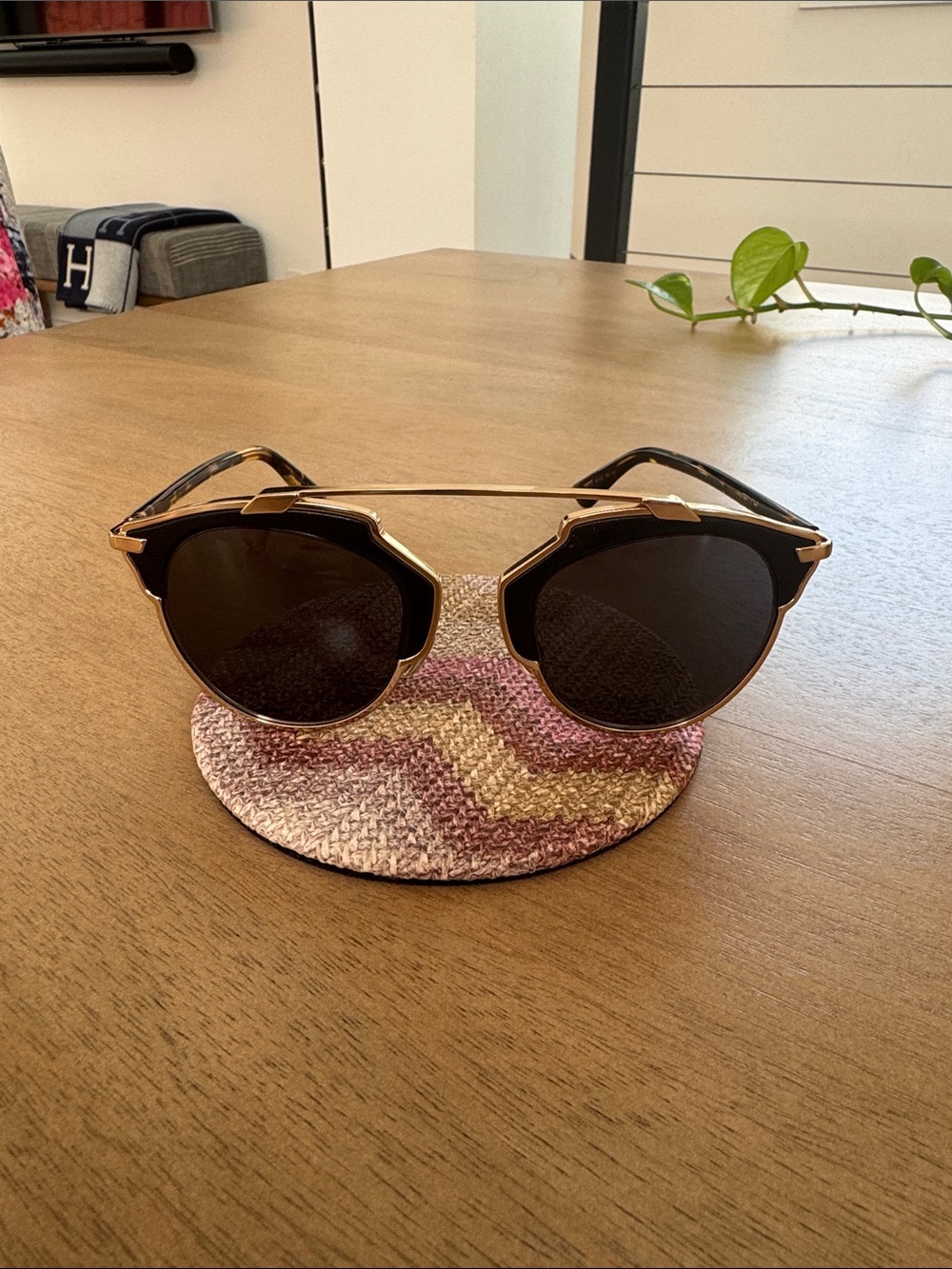 Dior 2015’s So Real Sunnies with Leather